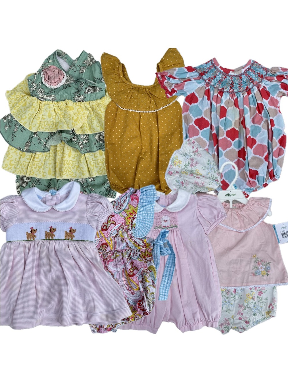 Girl's Spring/Summer Boutique Clothes Bundle 3-6 Months